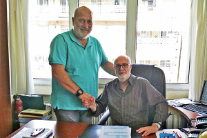 Συνάντηση εργασίας με τον Έφορο είχε ο πρόεδρος της Συντεχνίας Αρτοποιών Κιλκίς