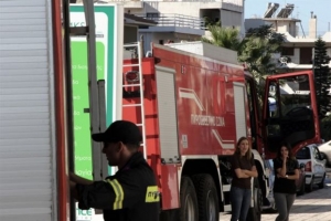 Πυρκαγιά σε εξέλιξη στο νοσοκομείο Αμαλία στα Μελίσσια