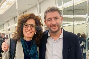 Η Έλλη Φρεγγίδου Αναπλ. Γραμματέας του Τομέα Κοινωνικής Συνοχής και Οικογένειας (Πρόνοια) του ΠΑΣΟΚ