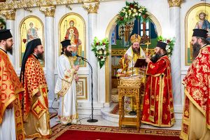 Κουρμπάνι για τον Άγιο Τρύφωνα στον Ι. Ν. Αγίου Δημητρίου