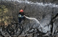 Πυρκαγιά σε δύσβατο σημείο στο Εξωχώρι Μεσσηνίας