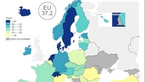 Βουλγαρία: Η χώρα με τη μικρότερη διάρκεια εργασιακού βίου στην ΕΕ το 2024