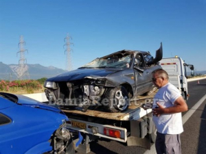 Λαμία: Τροχαίο χωρίς νεκρούς τις πρωινές ώρες