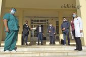 Προστατευτικό υλικό στο νοσοκομείο Κιλκίς από τη ΔΕΕΠ Νέας Δημοκρατίας