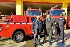 Επίσκεψη Γ. Γεωργαντά στην Πυροσβεστική Υπηρεσία Κιλκίς και παραλαβή νέου οχήματος