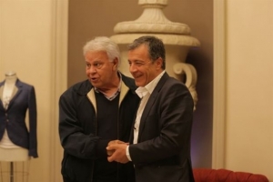Συνάντηση Σταύρου Θεοδωράκη με Φελίπε Γκονζάλες