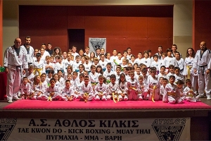 Επιτυχής η διεξαγωγή των εξετάσεων ζωνών του Α.Σ.ΑΘΛΟΣ σε TAE KWON DO–KICK BOXING