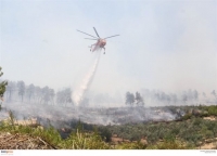 Πυρκαγιά στο Ξυλόκαστρο - Δεν απειλούνται σπίτια