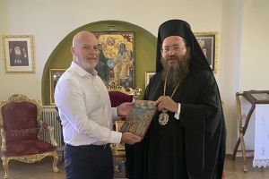 Ο νέος Διοικητής του Νοσοκομείου Κιλκίς συναντήθηκε με τον Κιλκισίου Βαρθολομαίο