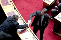 Συνάντηση Κυρ. Μητσοτάκη - Π. Καμμένου το μεσημέρι