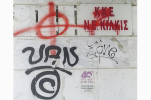 Καταγγελία για το βανδαλισμό των γραφείων της ΤΟ Κιλκίς του ΚΚΕ από φασιστοειδή