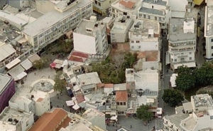 Κατέρρευσε τμήμα παλαιού κτιρίου στο κέντρο του Ηρακλείου