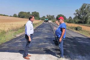Ασφαλτοστρώσεις στο δρόμο Ποντοηράκλειας – Πλατανιάς από το δήμο Παιονίας
