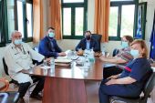 Επίσκεψη του υφυπουρργού Γιώργου Γεωργαντά στο Γενικό Νοσοκομείο Γουμένισσας