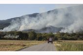 Υπό έλεγχο η μεγάλη πυρκαγιά στο όρος Μπέλλες στο Κιλκίς