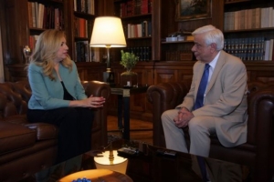 Ολοκληρώθηκε η συνάντηση Παυλόπουλου-Γεννηματά