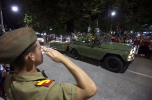Η τέφρα του Φιντέλ Κάστρο στο Σαντιάγο δε Κούμπα