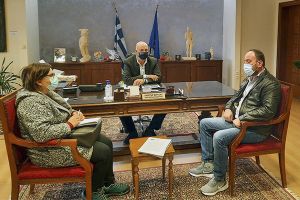Συνάντηση Αντιπεριφερειάρχη Κιλκίς Ανδρέα Βεργίδη με τον βουλευτή Β' Θεσσαλονίκης του ΚΚΕ Λεωνίδα Στολτίδη
