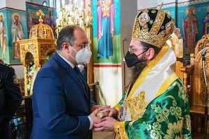 Εορταστικές ευχές του Δημάρχου Κιλκίς Δ. Κυριακίδη στην Δοξολογία