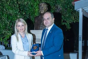 Τιμητική παρουσία του Δήμου Κιλκίς στα αποκαλυπτήρια της προτομής του κορυφαίου Κύπριου ποιητή Παύλου Λιασίδη