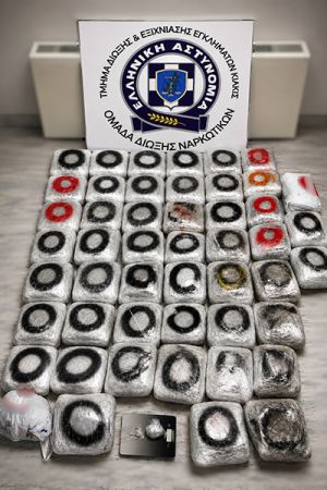 Δίωξη Ναρκωτικών Κιλκίς: Σύλληψη για διακίνηση 45 κιλών κάνναβης