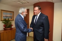 Συνάντηση Θ. Δρίτσα με υπουργό Εσωτερικών της Λετονίας