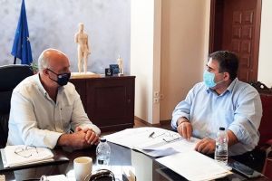 Συνάντηση του Αντιπεριφερειάρχη ΠΕ Κιλκίς Ανδρέα Βεργίδη με τον Αντιπεριφερειάρχη ΠΕ Πέλλας Ιορδάνη Τζαμτζή