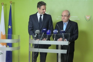 Μητσοτάκης: Αμέριστη η στήριξη της ΝΔ στις προσπάθειες για λύση του Κυπριακού