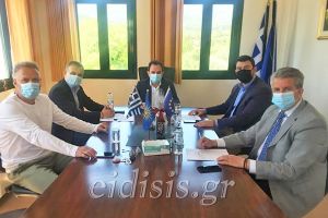 Επίσκεψη του Υφυπουργού Γιώργου Γεωργαντά στο Νοσοκομείο Γουμένισσας
