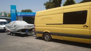 Θεσσαλονίκη: Συνεχίζονται τα γυρίσματα της ταινίας του Αντόνιο Μπαντέρας στο λιμάνι της πόλης