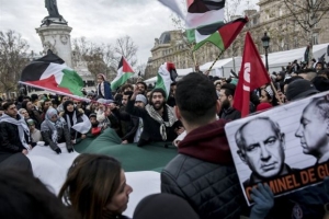 Γαλλία: Διαδηλώσεις κατά της άφιξης του Νετανιάχου