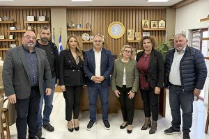 Επίσκεψη της Συντονίστριας του Γραφείου του Πρωθυπουργού στον Δήμαρχο Κιλ-κίς