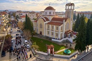 Κεκλεισμένων των θυρών η εορτή Αγίων Πεντεκαίδεκα Ιερομαρτύρων Πολιούχων του Κιλκίς και χωρίς Λιτανεία