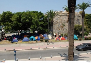 Επεισόδια ανάμεσα σε ΜΑΤ και κατοίκους στην Κω