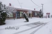 Εικόνες χιονιού στο Μεταλλικό Κιλκίς από τα γραφεία των ΕΙΔΗΣΕΩΝ