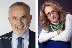 Ο Γιώργος Φραγγίδης και η Έλλη Φρεγγίδου υπεύθυνοι εκλογικού αγώνα του ΠΑΣΟΚ-Κίνημα Αλλαγής στο Ν. Κιλκίς