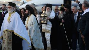 Η υποδοχή του Αγίου Φωτός στην Αθήνα