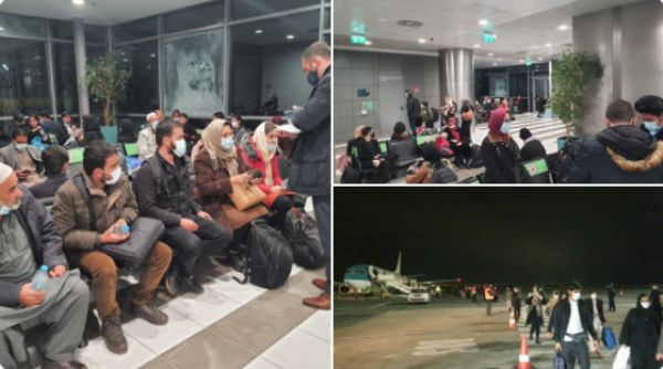 Αεροδρόμιο «Μακεδονία»: Έφτασαν 119 μετανάστες από το Αφγανιστάν, ανάμεσά τους και πρώην υπουργός