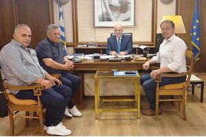 Τον Γιώργο Φλωρίδη επισκέφθηκε ο Κώστας Σιωνίδης
