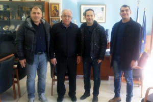 Οι στρατιωτικοί της Π.Ε. Κιλκίς επισκέφθηκαν τον κ. Δήμαρχο