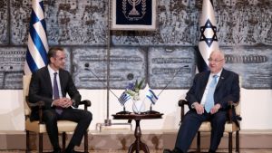 EastMed και ισραηλινές επενδύσεις στην Ελλάδα, στη συνάντηση Μητσοτάκης -Ριβλίν