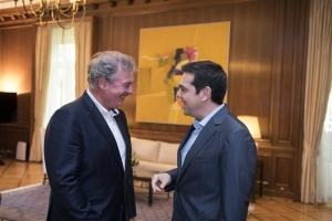 Συνάντηση Τσίπρα με τον ΥΠΕΞ του Λουξεμβούργου