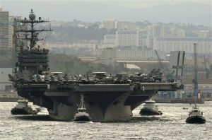 Στη βάση τη Σούδας το αμερικανικό πυρηνοκίνητο αεροπλανοφόρο «Χάρι Τρούμαν»