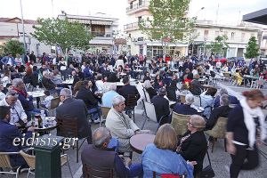 Μεγάλη ανοιχτή συγκέντρωση του Στέφανου Παραστατίδη στην πλατεία της Αξιούπολης