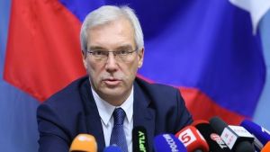 Γκρουσκό: «Η Μόσχα θα απαντά σκληρά στη δυτική πίεση»