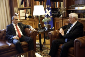 Συνάντηση Παυλόπουλου με τον πρόεδρο της Βουλής της Κύπρου