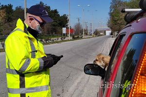 Κιλκίς: 17 πρόστιμα για μετακίνηση και για μη χρήση μάσκας το Σάββατο 30-1-2021