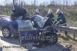Τρεις νεκροί σε τροχαίο στην ΠΑΘΕ κοντά στο Πολύκαστρο