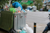 Κέρκυρα: Ισχυρή αστυνομική δύναμη έξω από το ΧΥΤΑ Λευκίμμης