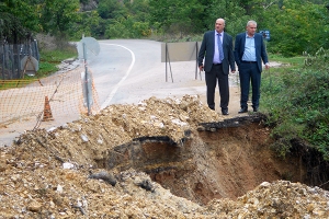 Αμεση αντίδραση Περιφέρειας για το δρόμο προς Καστανερή